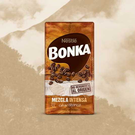Café Bonka mezcla intensa en Santiago
